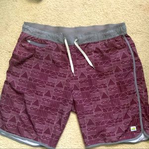 Vuori Men’s athletic board shorts
